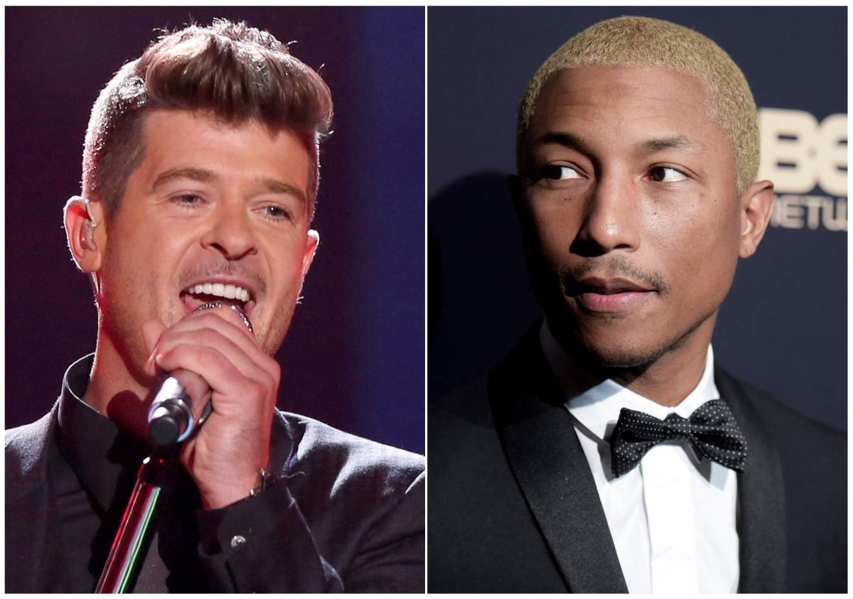 Robin Thicke and Pharrell Williams