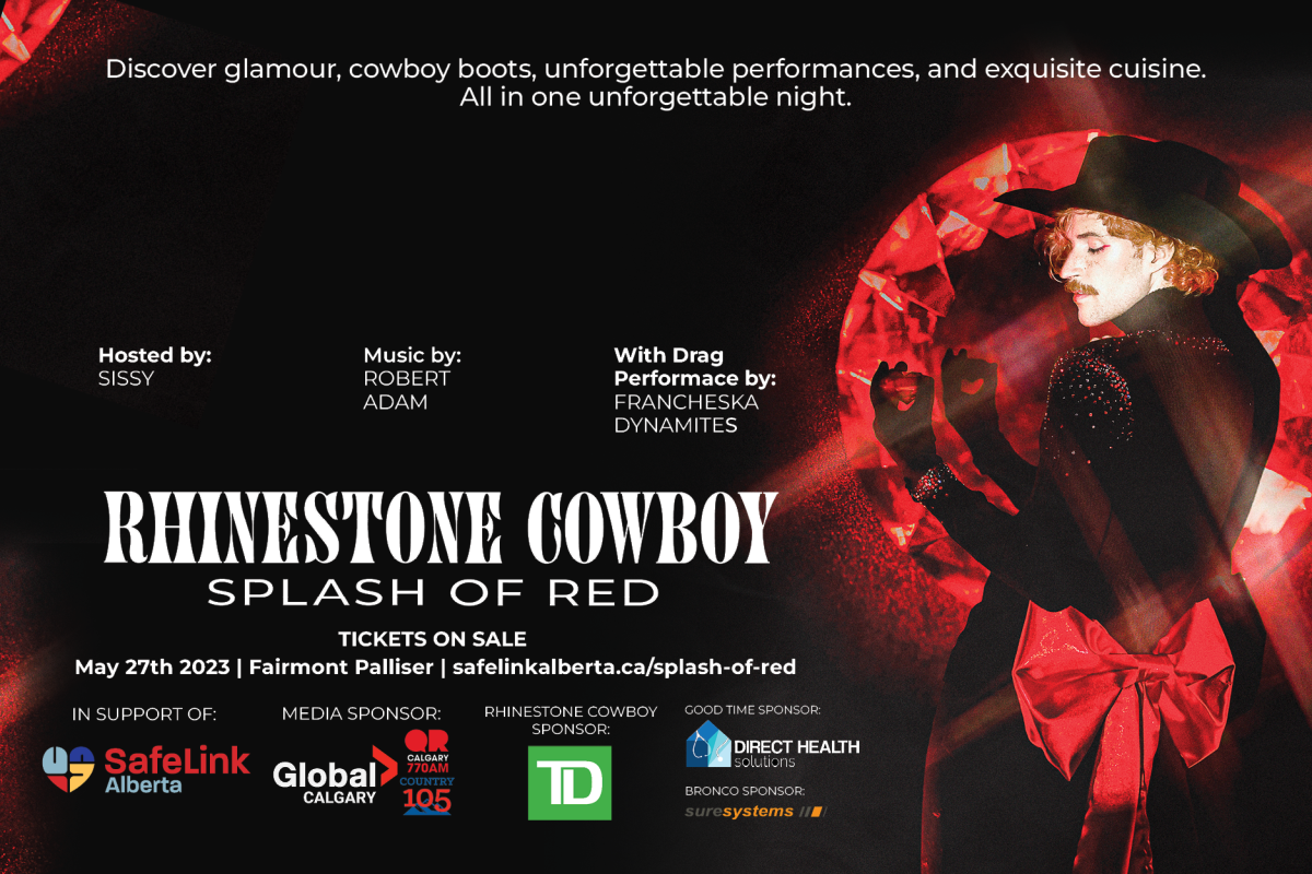 Splash of Red: Rhinestone Cowboy; supported by Global Calgary & QR Calgary - image
