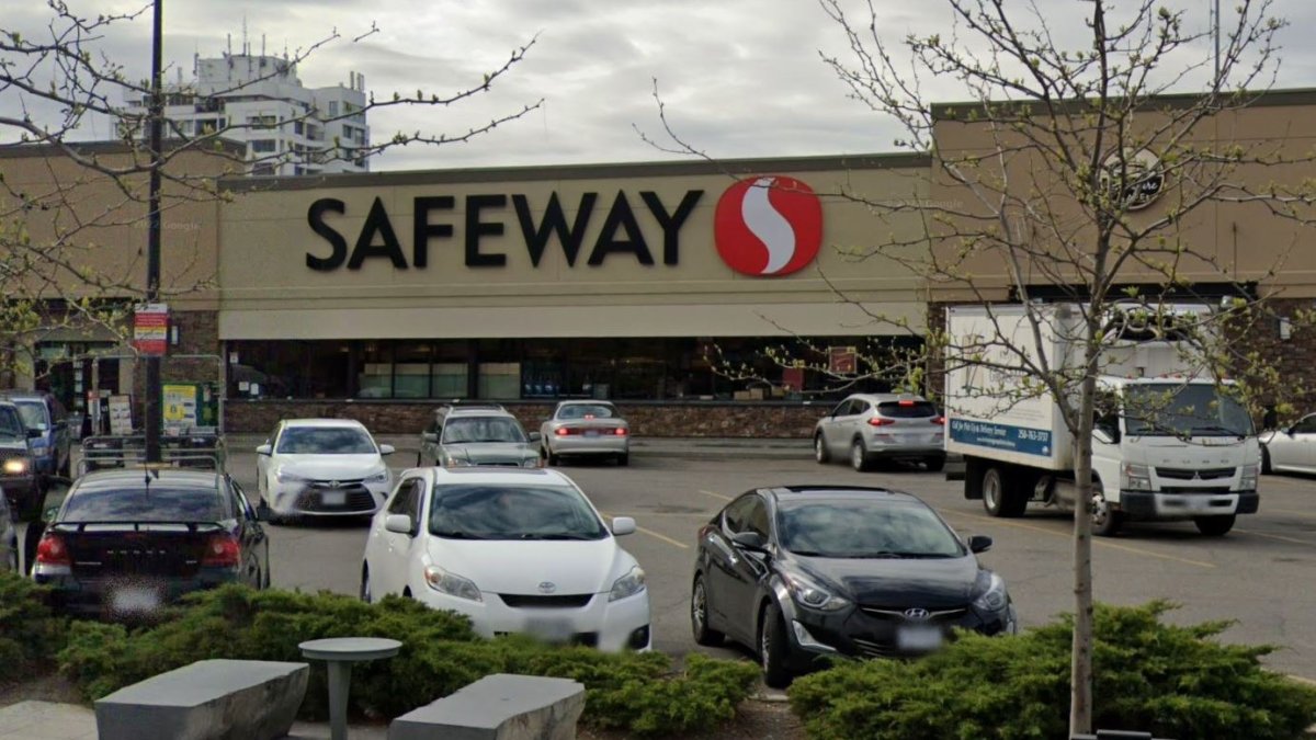 The Safeway store on Bernard Avenue in downtown Kelowna, B.C.
