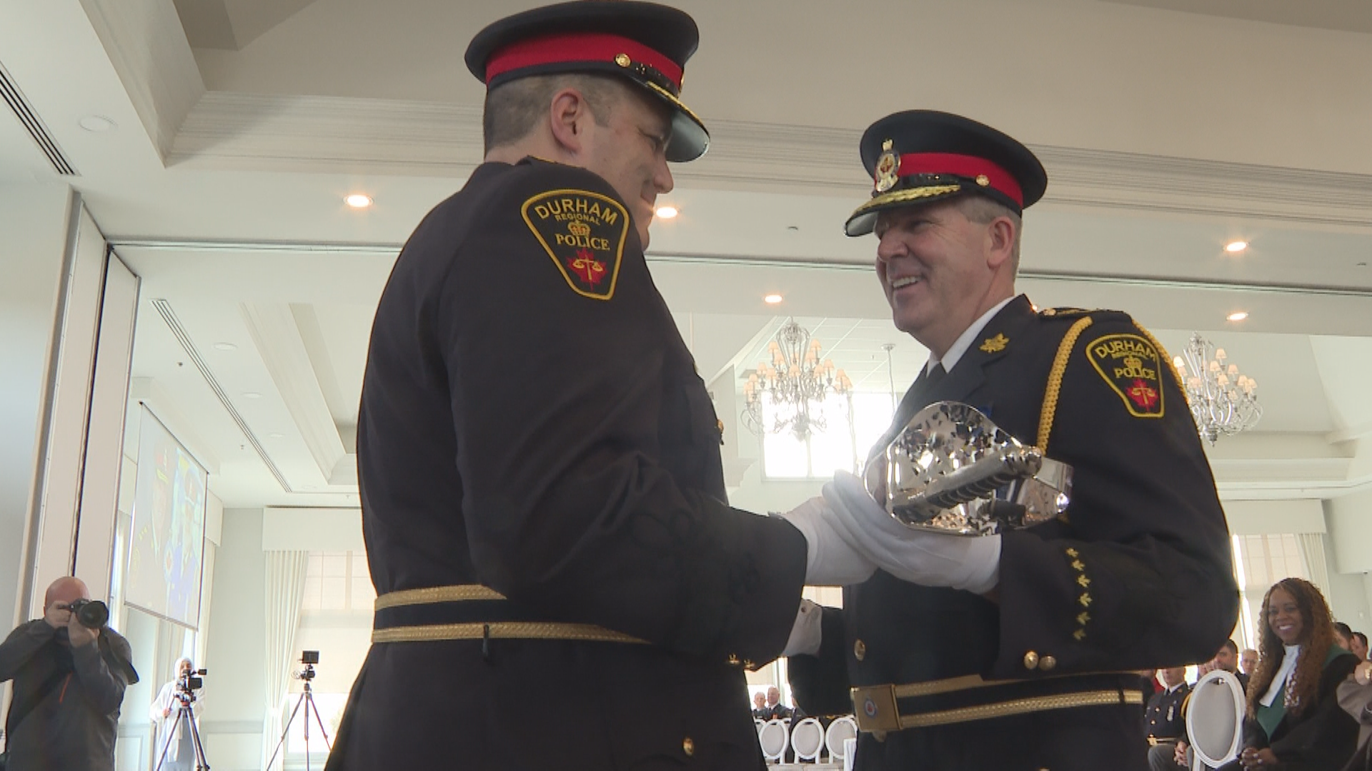 New Durham Regional Police Chief Peter Moreira sworn in  | Globalnews.ca