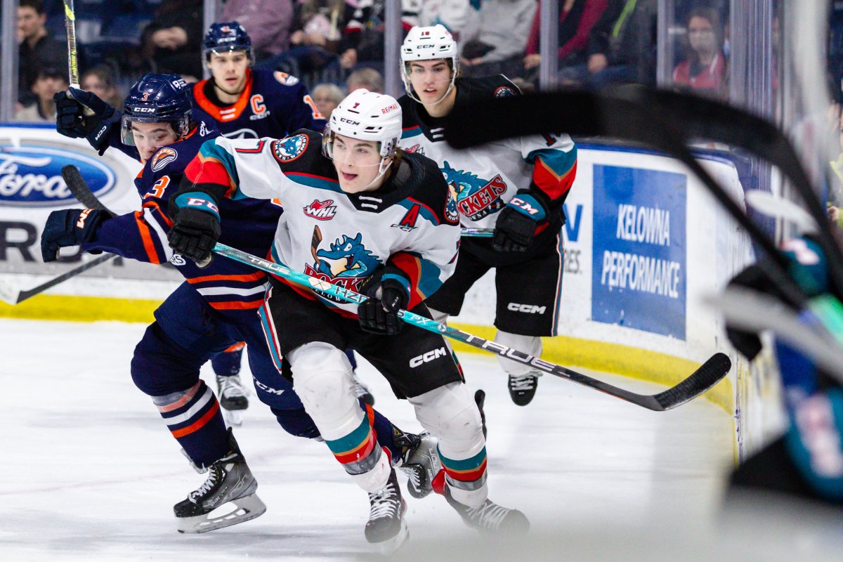 The Kelowna Rockets and Kamloops Blazers will play each other twice this weekend.
