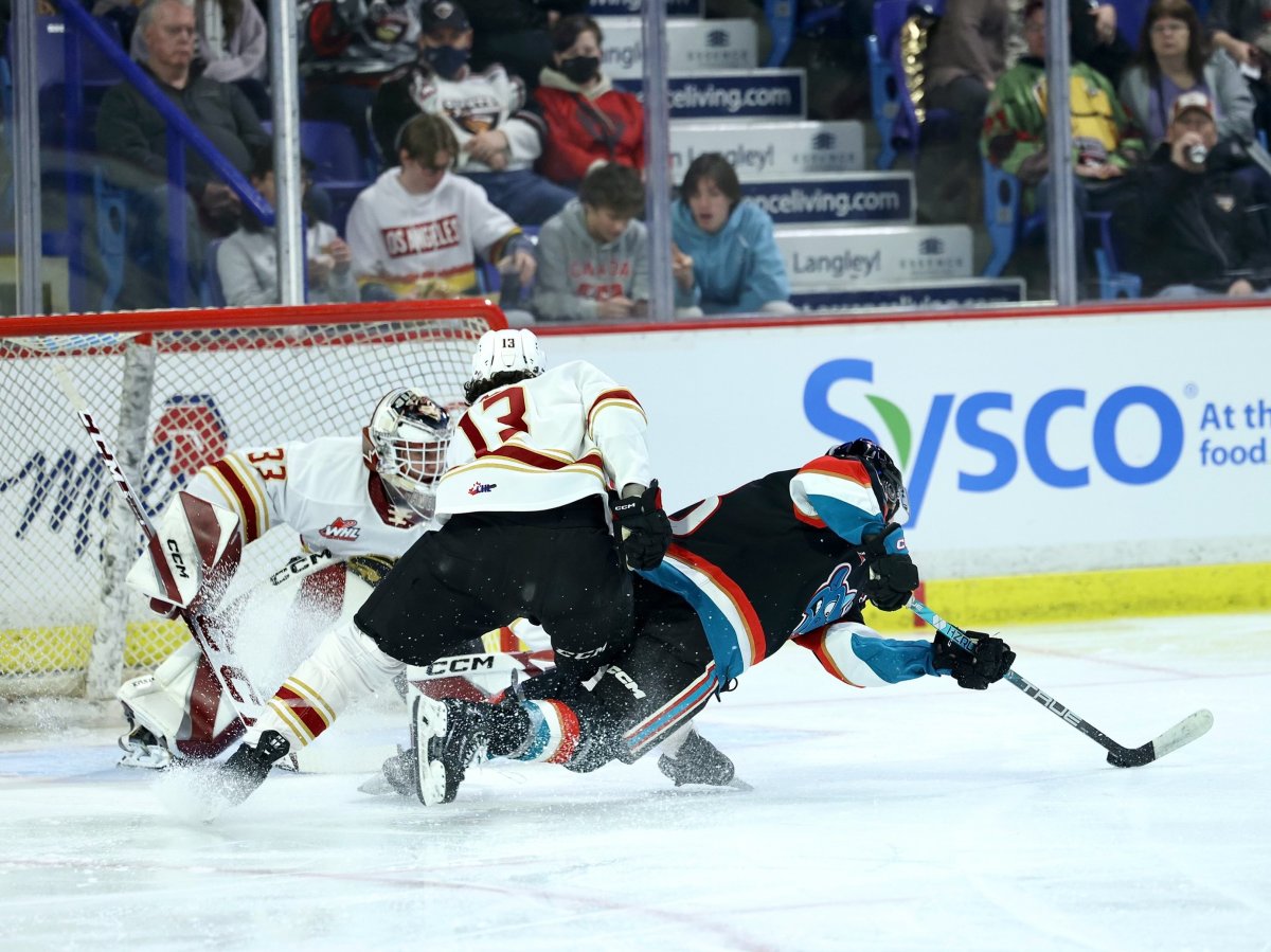 The Vancouver Giants beat the Kelowna Rockets 3-2 on Friday night in what was the first of a home-and-home set between the two B.C. Division rivals.