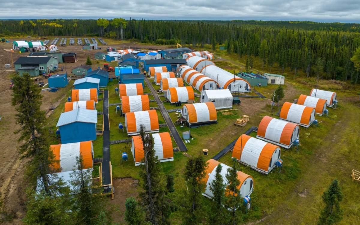 Wyloo Metal’s Esker Camp in the Ring of Fire. Giacovazzi says it currently houses about 50 employees.