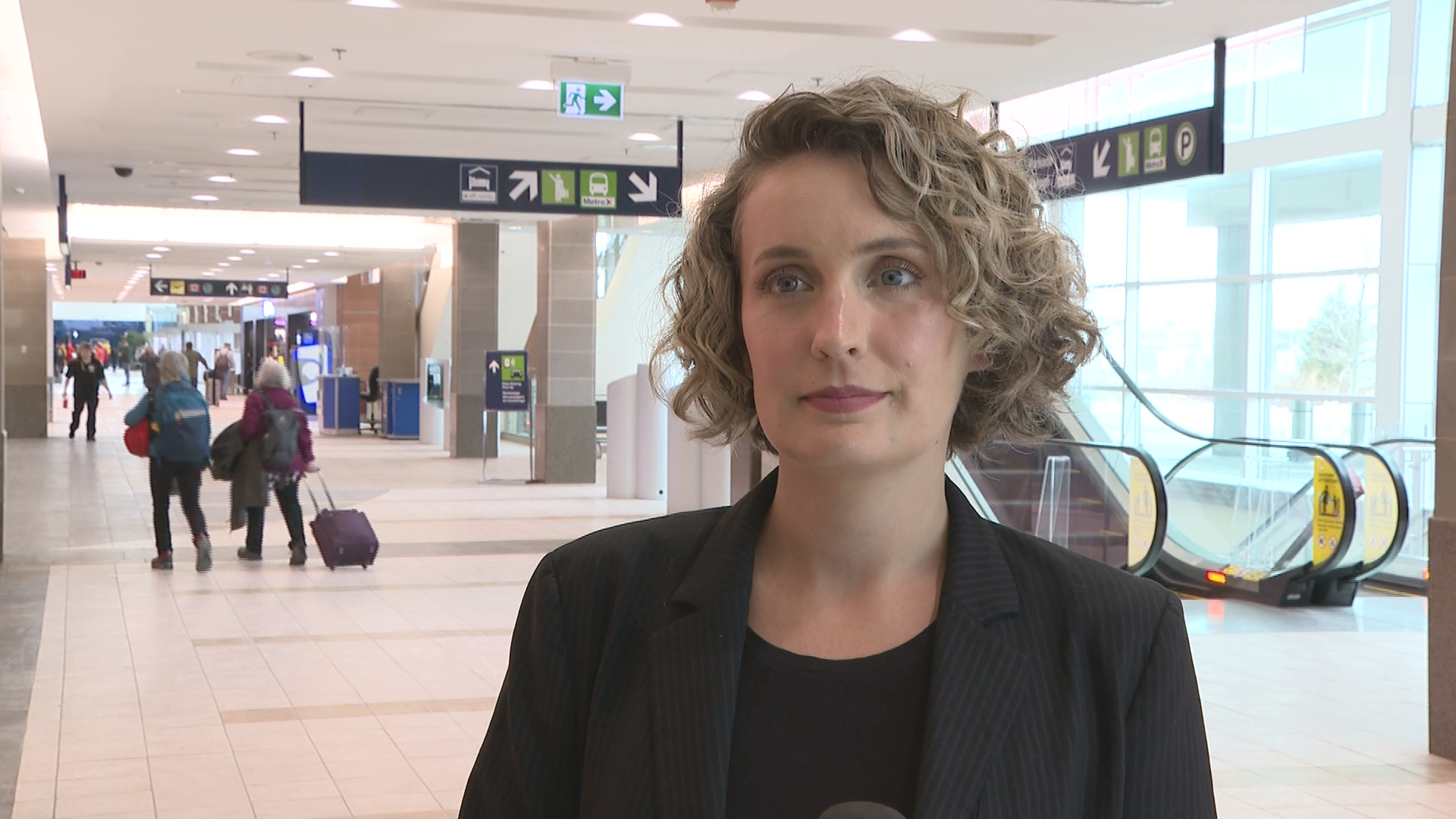 Leah Batstone with the Halifax International Airport Authority.