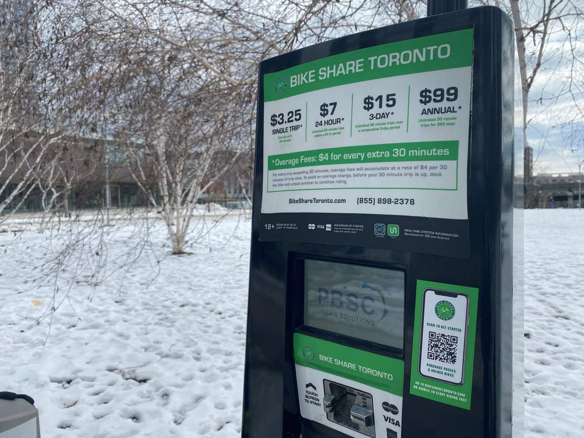 bike share pay station