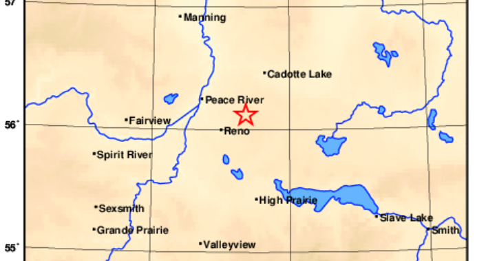 Un terremoto sacudió el oeste de Canadá el jueves por la mañana