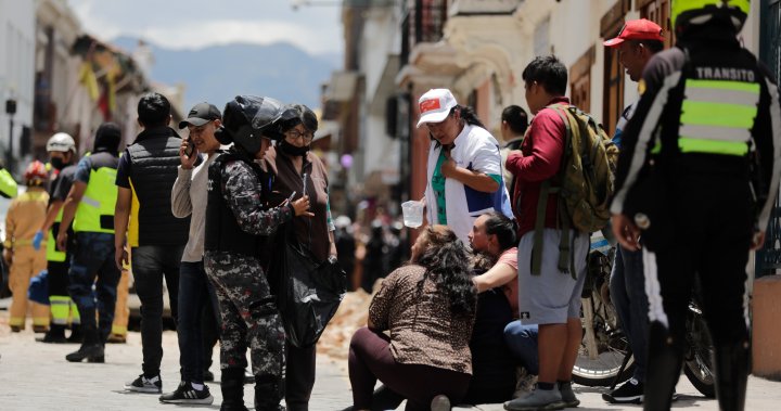 At least 4 killed after 6.7 magnitude earthquake in Ecuador