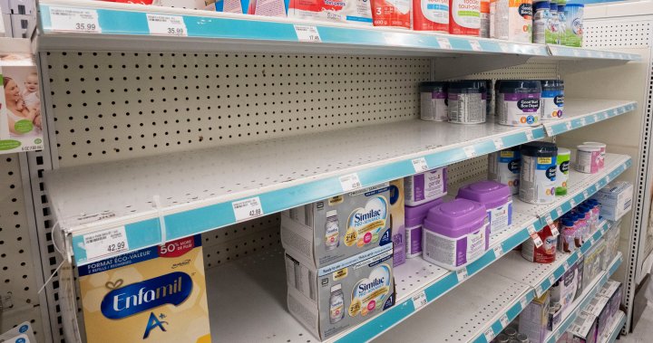 Baby formula shortage still hitting Canadian parents: ‘Buy whatever is on the shelf’