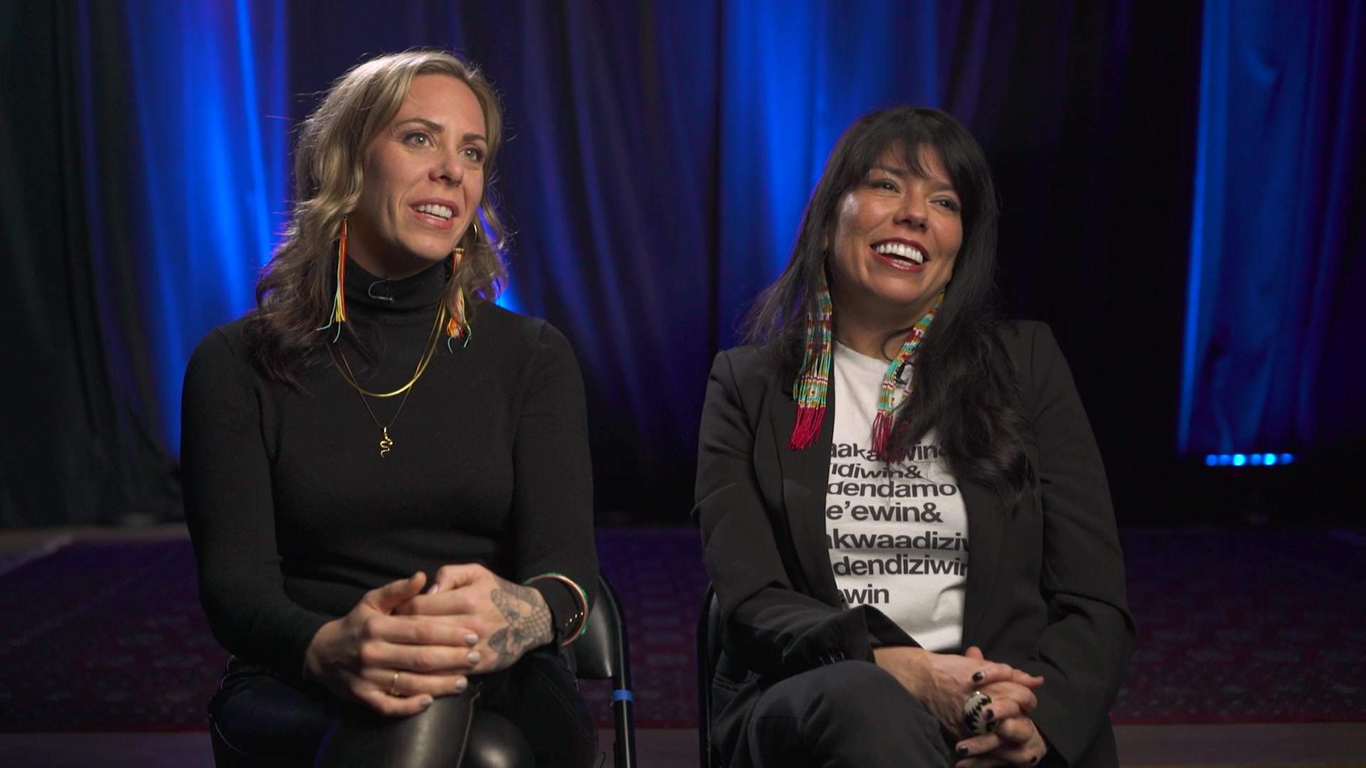 Ishkōdé Records founders, Amanda Rheaume and ShoShona Kish.