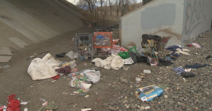 Environmental concerns over scattered garbage at Vernon, B.C. nature reserve