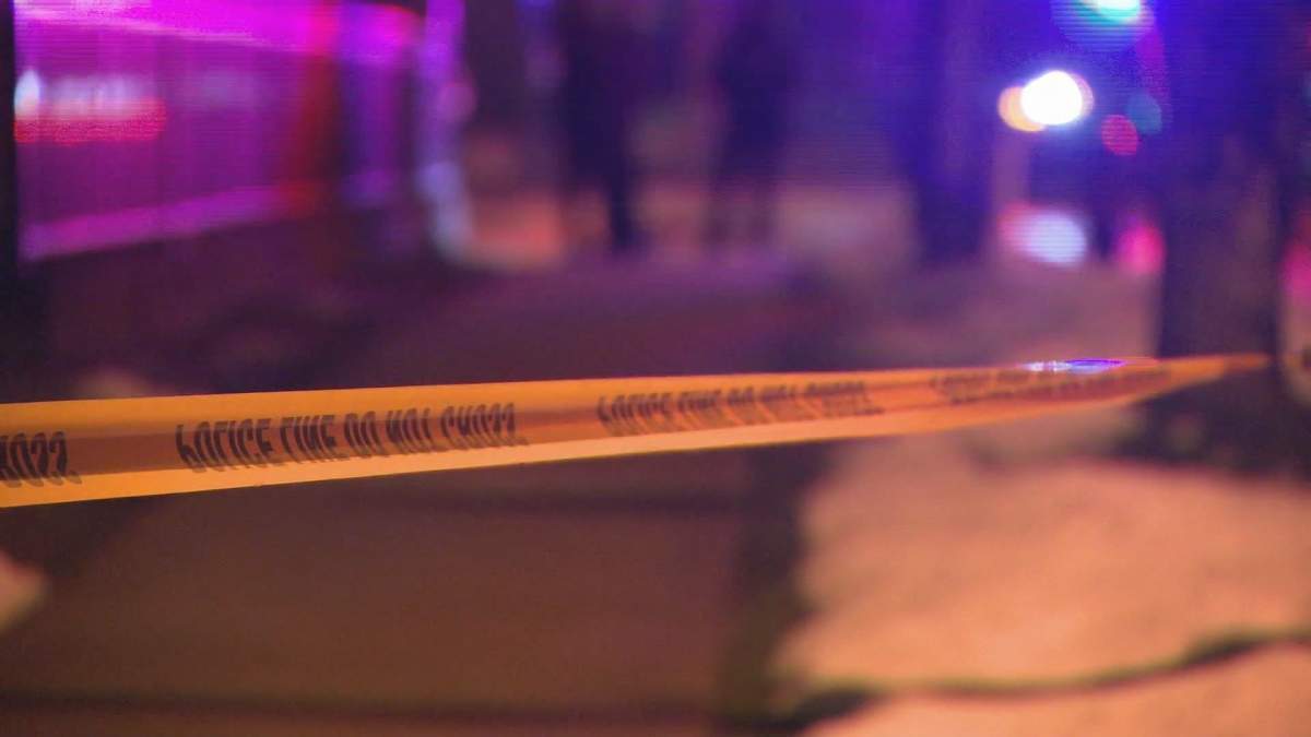 Vancouver police were seen at a homicide scene in the Killarney neighbourhood, early Saturday.