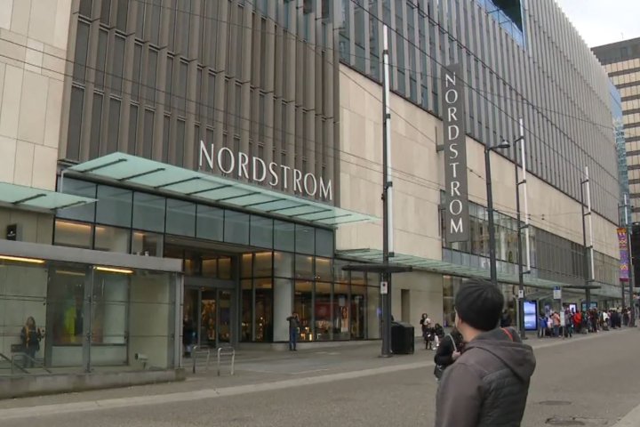 Slim pickings as Vancouver’s Nordstrom prepares for final day of sales Tuesday