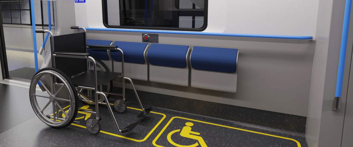 Ontario Line subway train rendering.