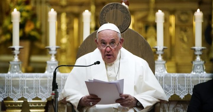Ottawa spent at least $55M on Pope Francis’ visit to Canada