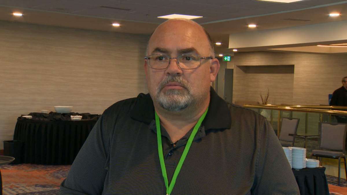 Scott McLeod is pictured in September 2022. He lost his brother Sean in the 2020 Nova Scotia mass shooting.