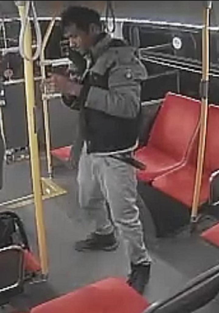 Photo of suspect wanted for alleged sexual assault on TTC bus.