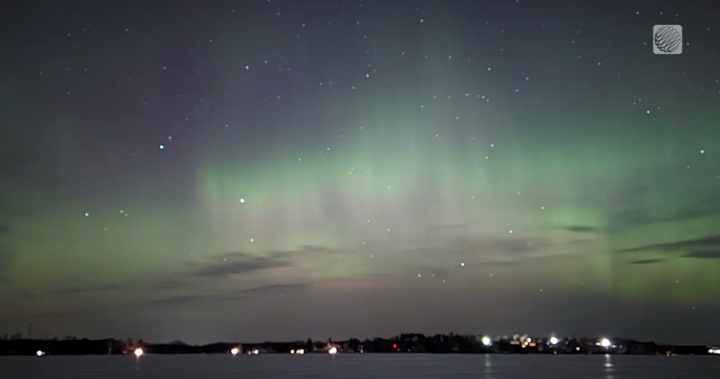 Photos: Intense aurora borealis lights up northern skies - Sudbury News