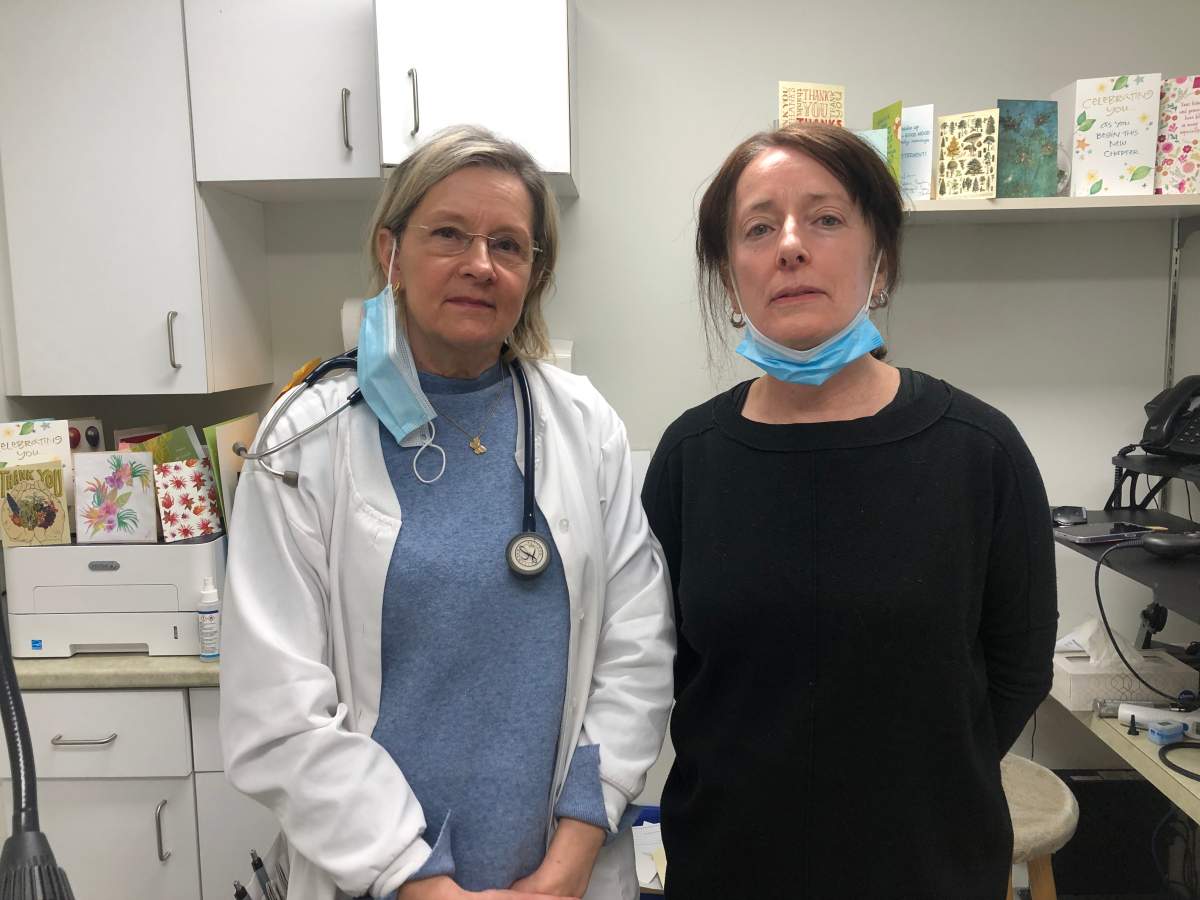 Dr. Margaret Rowicka and Dr. Mary O'Neill who work at the Spryfield Family Medicine clinic are set to retire in April.