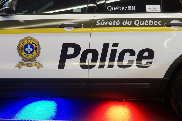 A Sûreté du Québec police cruiser on display at the Montreal Auto show in Montreal, Que., January 18, 2018. 