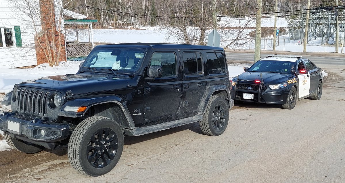 Bancroft OPP arrested four people after locating two vehicles reported stolen in the Toronto area.