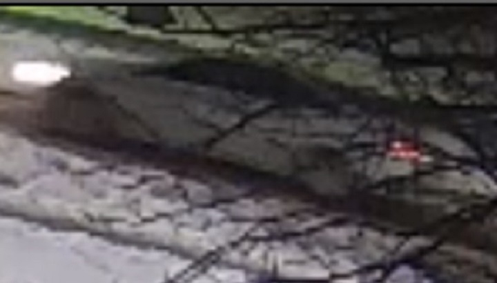 Investigators released two images of the suspect vehicle.