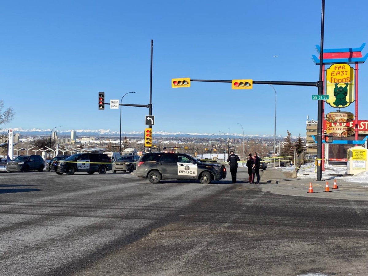 A woman is in serious, life-threatening condition after being hit by a truck in southeast Calgary on March 16, 2023.