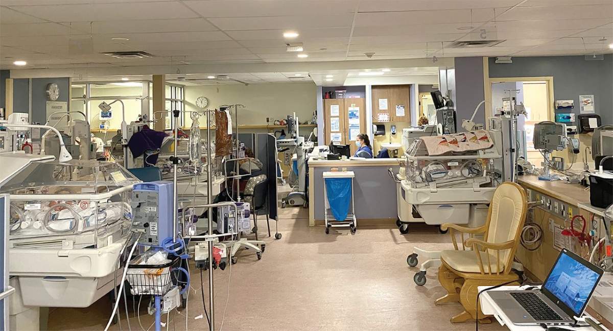RVH’s current NICU is woefully undersized, with each baby, family and equipment packed into a space less than 35 square feet.
