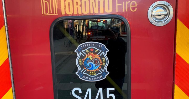 Three people rescued from partially submerged vehicle: Toronto fire