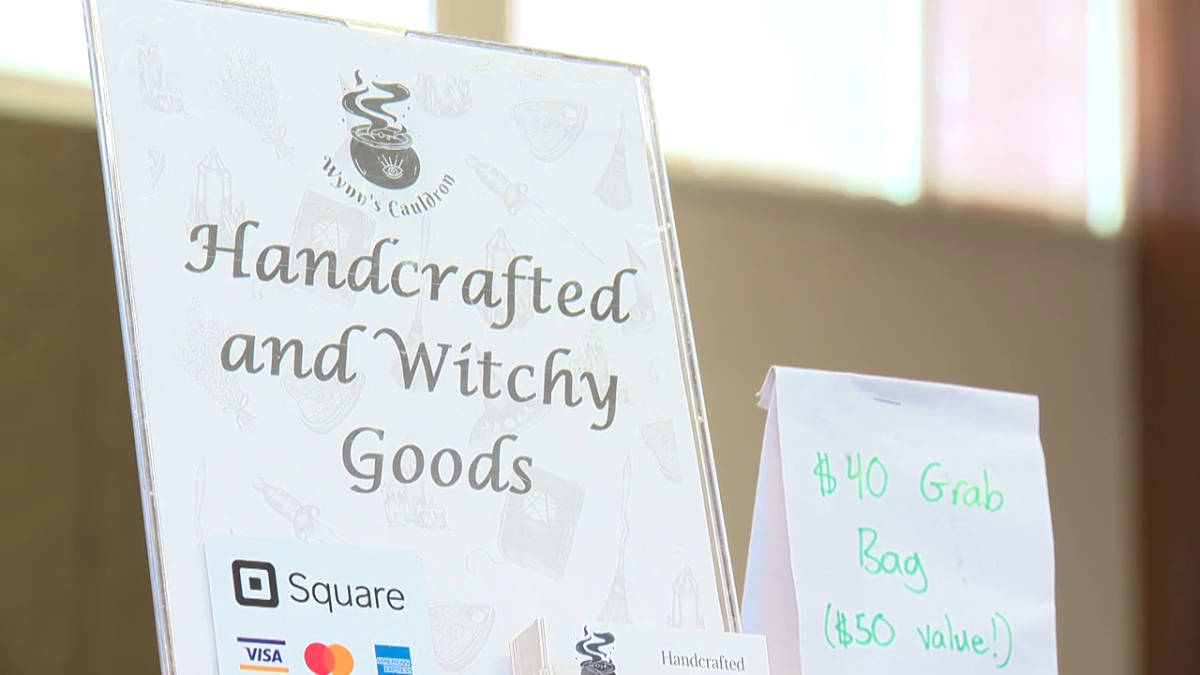 The Original Edmonton Witches Market offers handcrafted and "witchy" goods from local vendors. 