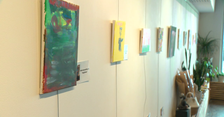 Edmonton artwork studio hosts exhibit for artists with Down Syndrome – Edmonton