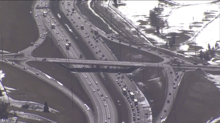 Crews assessing overpass after collision on Calgary’s Deerfoot Trail ...