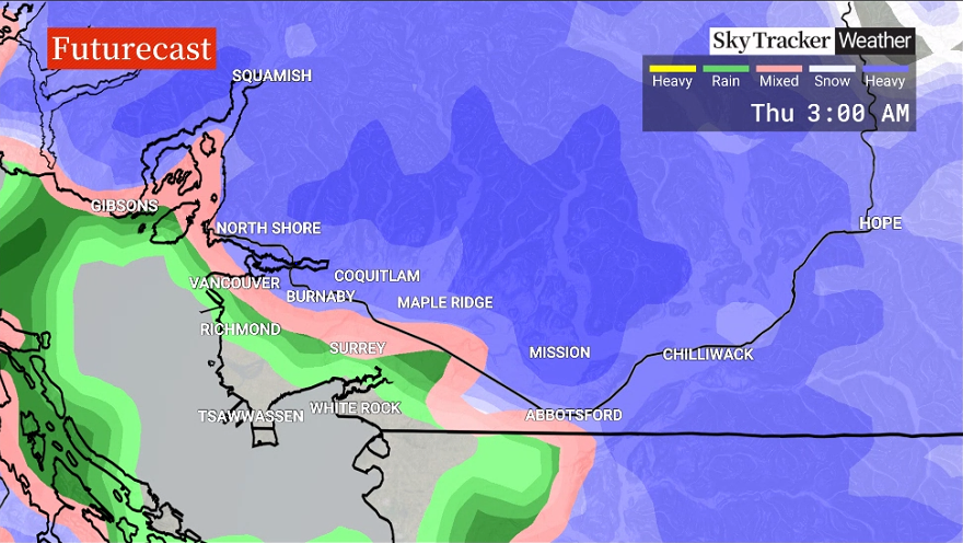 B.C. Weather: Snowfall Warnings Issued For Coastal Regions, Coquihalla ...