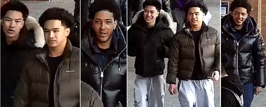 Police are seeking to identify three suspects wanted in connection with a stabbing at York University.