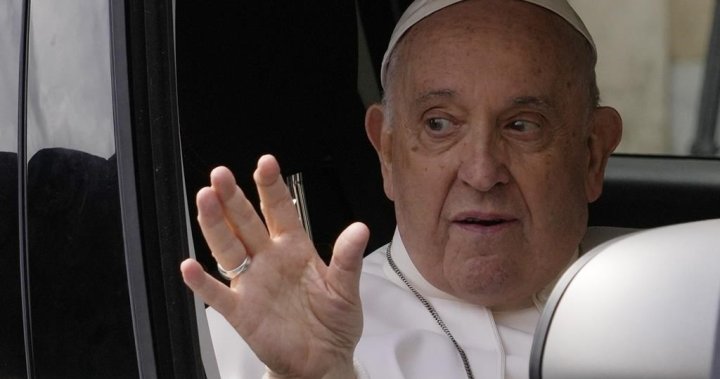Pope Francis out of hospital after bronchitis treatment
