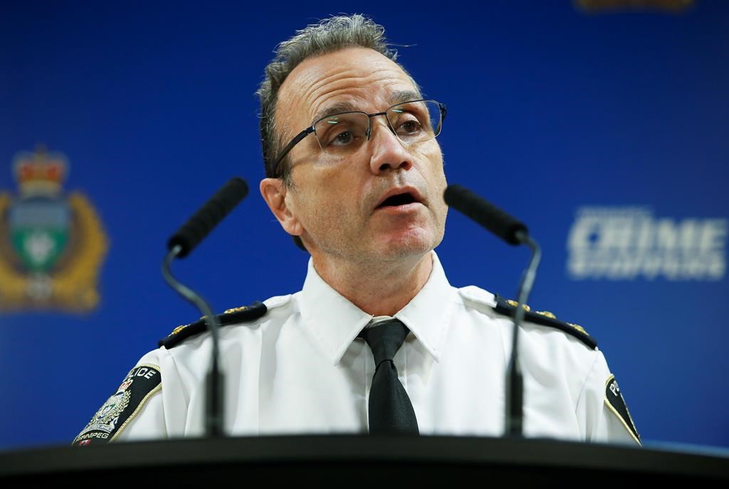 Winnipeg's chief of police, Danny Smyth, attributed crime increase to the addiction crisis as well as pandemic strain in his year-end interview with Global News.