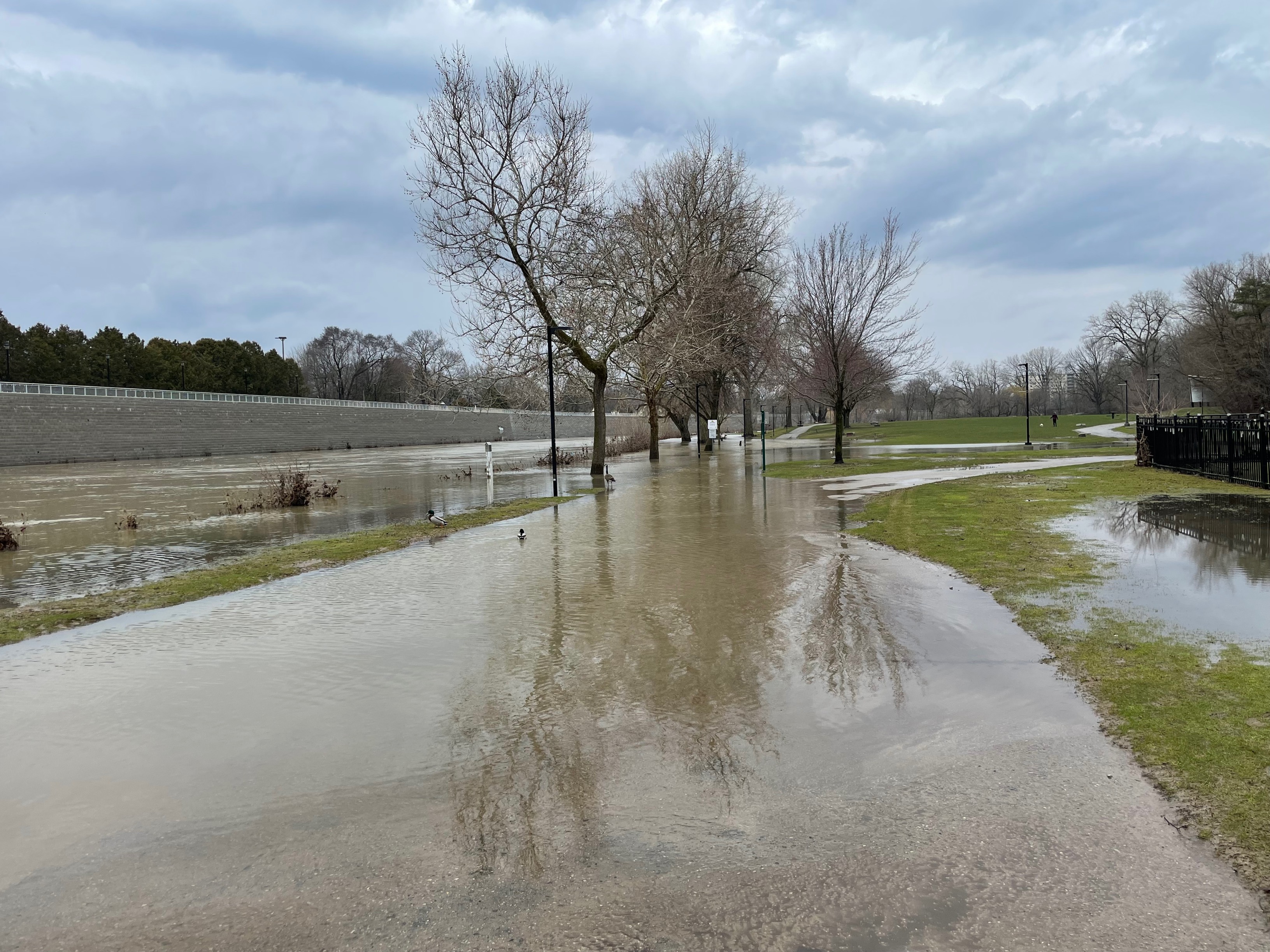 Thunderstorm Watch Ends For London As High Water Levels Remain In   20230405 Thames River 