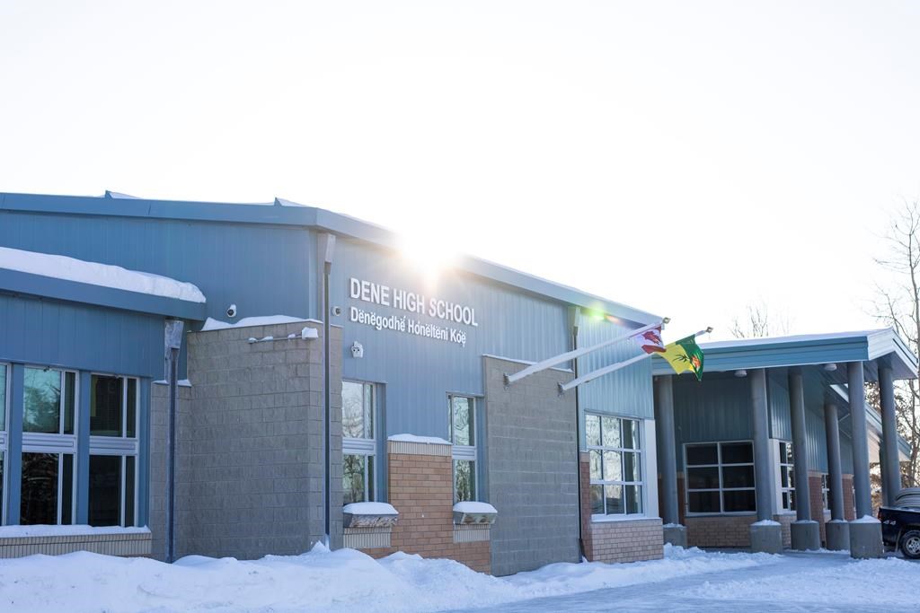 Dene High School is shown in La Loche, Sask., Wednesday, January 23, 2019.
