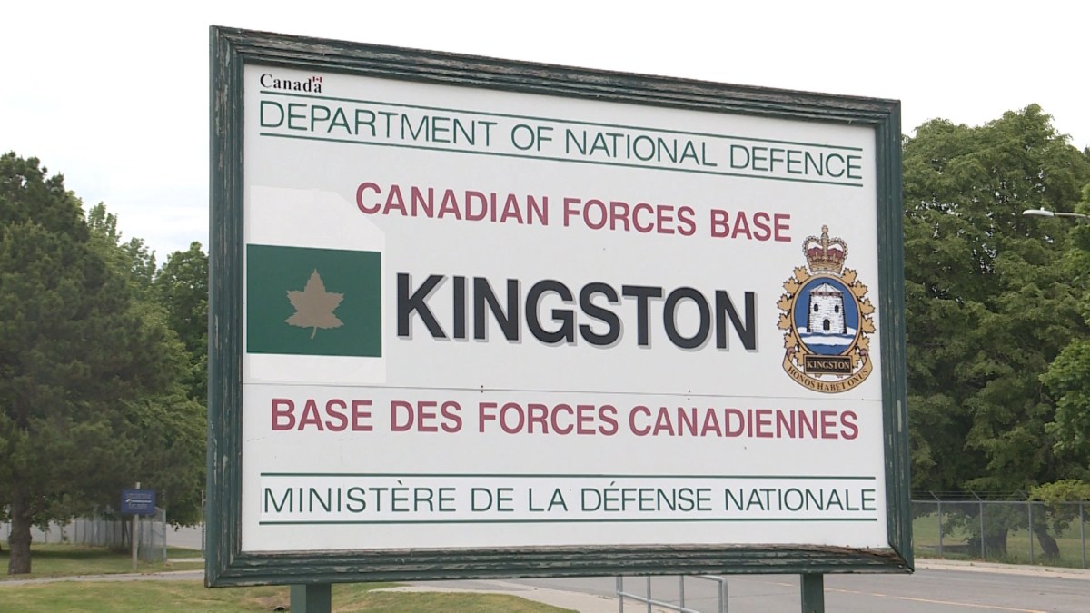 On Thursday, military members will be conducting training using blank ammunition at Canadian Forces Base Kingston.