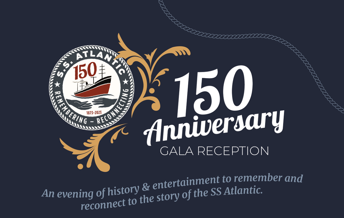 SS Atlantic for 150 Anniversary Gala Reception