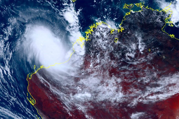 Cyclone Ilsa avoids big towns as storm hits Australia’s northwest coast