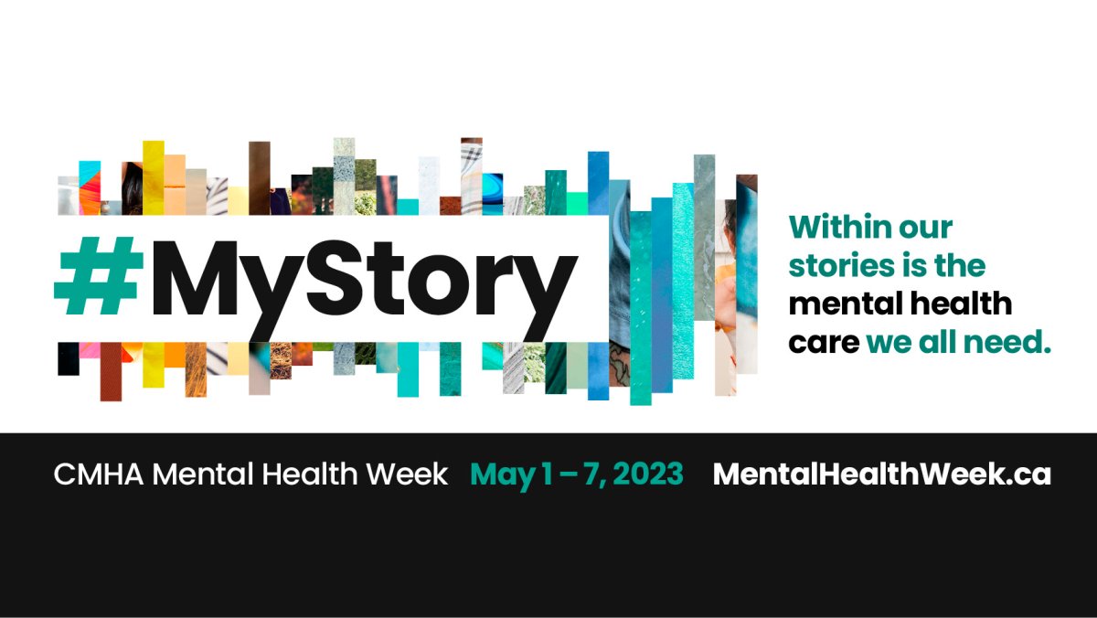 CMHA WW is encouraging people to tell their story as part of Mental Health Week 2023.