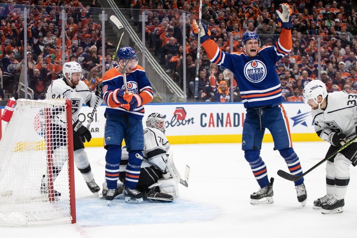 Edmonton Oilers take playoff series lead with 6-3 win over Los Angeles Kings