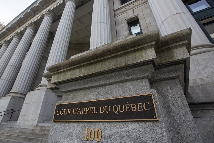 The Court of Appeal of Quebec is pictured in downtown Montreal, Quebec on Monday, July 11, 2022. 
