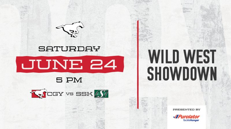 Calgary Stampeders vs. Saskatchewan Roughriders – Wild West Showdown - image