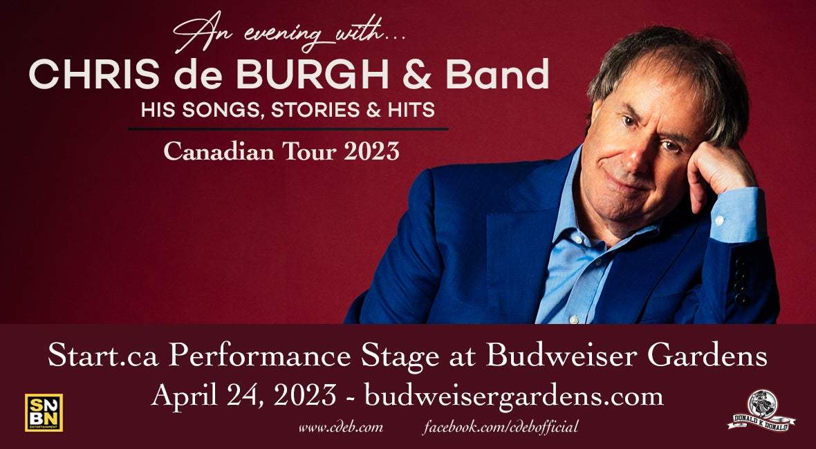 Chris de Burgh at Budweiser Gardens - image