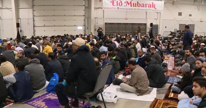 Saskatoon’s Muslim community celebrates Eid-Al-Fitr at Prairieland Park