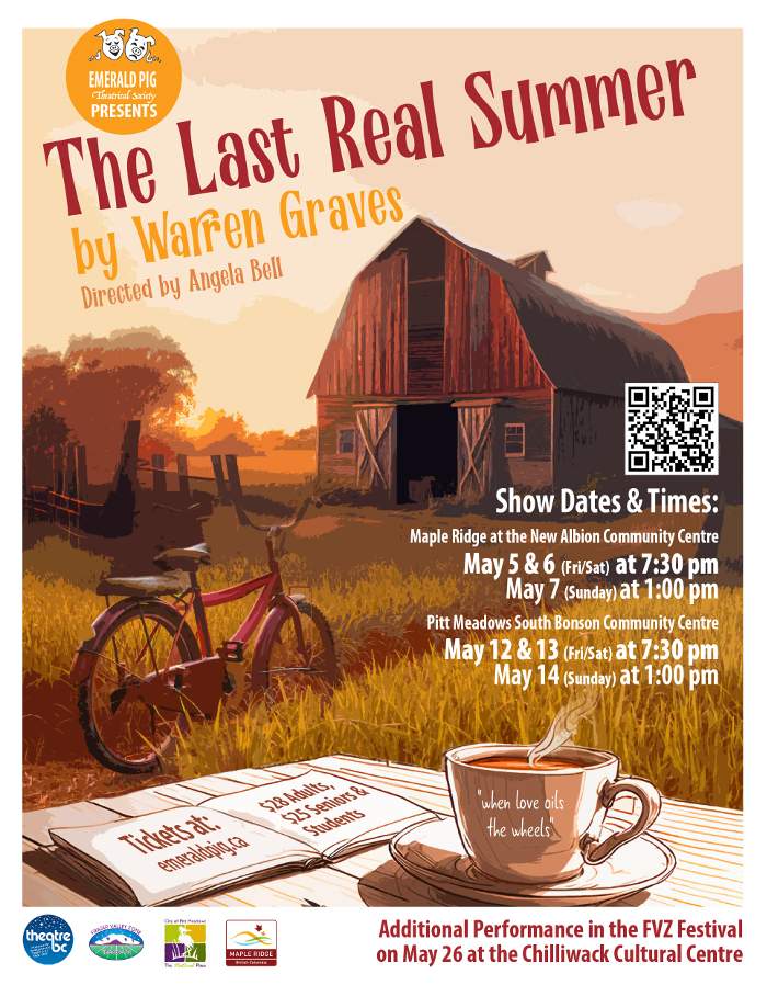 Live Theatre Event, “The Last Real Summer”, Maple Ridge - image