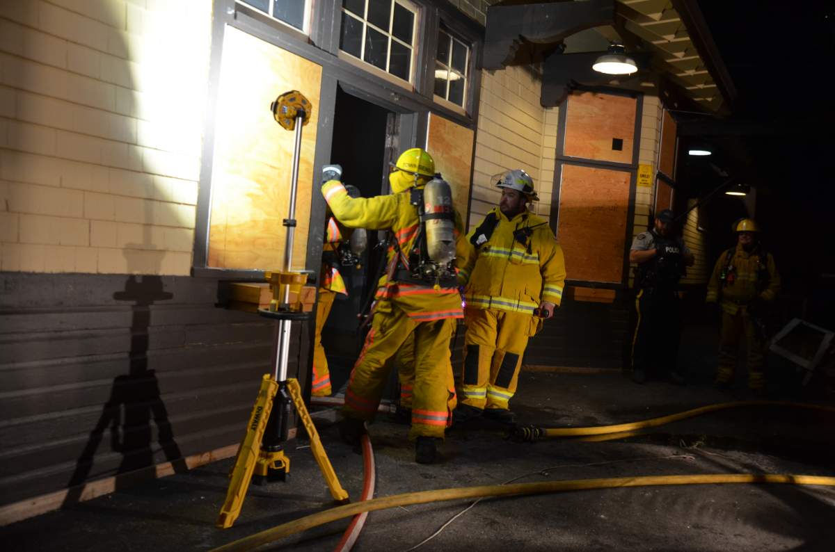 Fire crews from Middleton, Lawrencetown, Nictaux, and Kingston knocked the fire down quickly and remained at the scene afterwards in attempts to determine the cause of the fire.