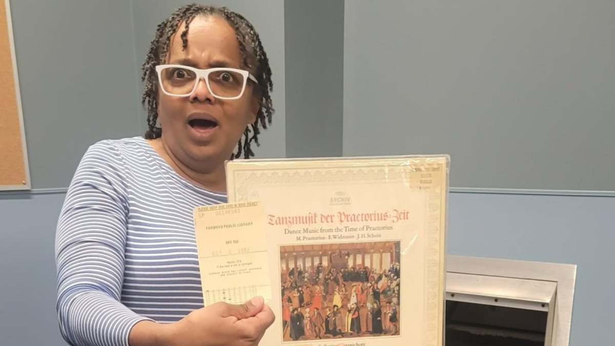 An overdue album has been returned to the Toronto Public Library after 40 years.