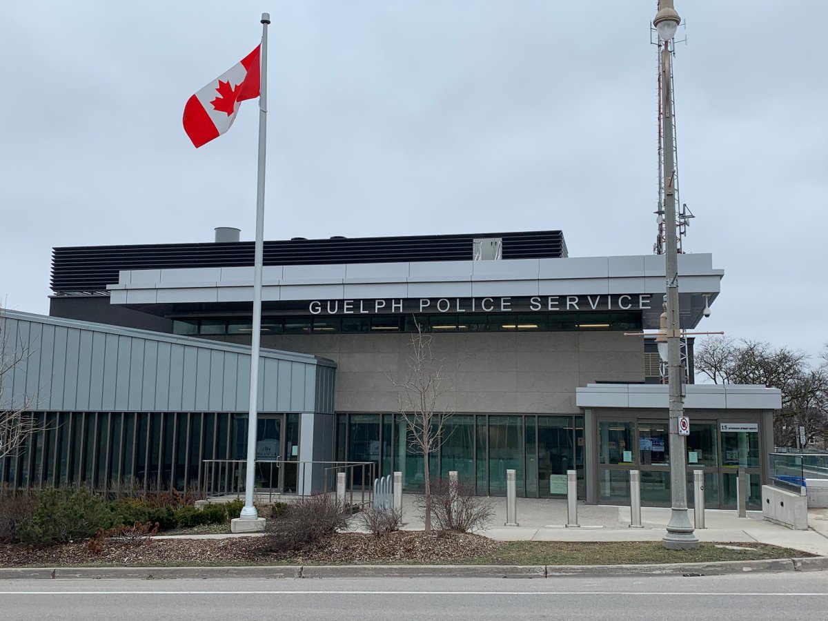 Guelph police closed a street in the city's north-east end on Wednesday after they say one man got into an argument with his neighbor, screaming obscenities at them and passerby.